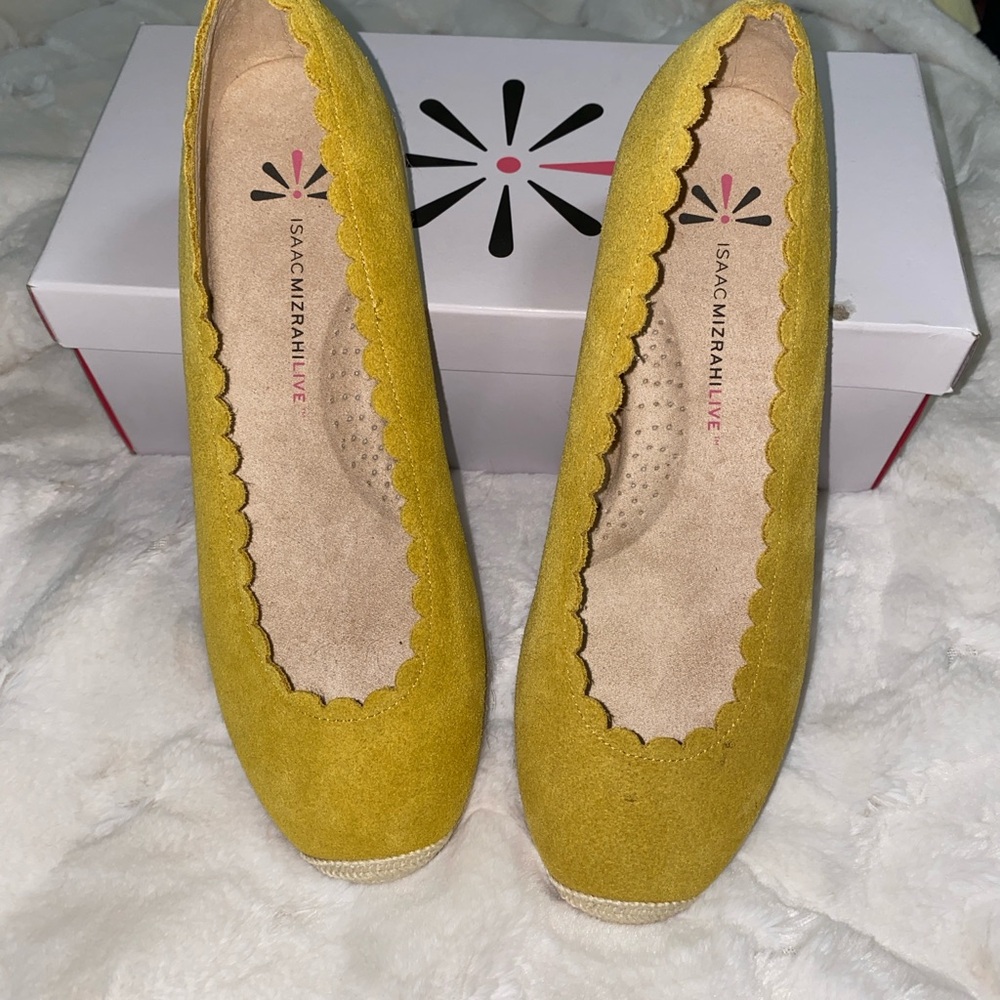 Isaac Mizrahi Live! suede Espadrilles - Picture 3 of 9
